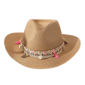 Summer Straw Cowboy Hat